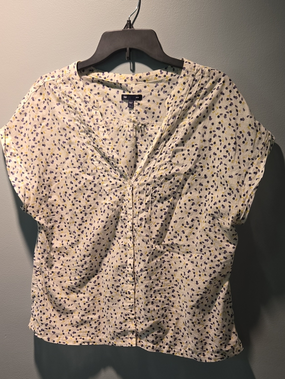 GAP Cotton Cap Sleeve Blouse